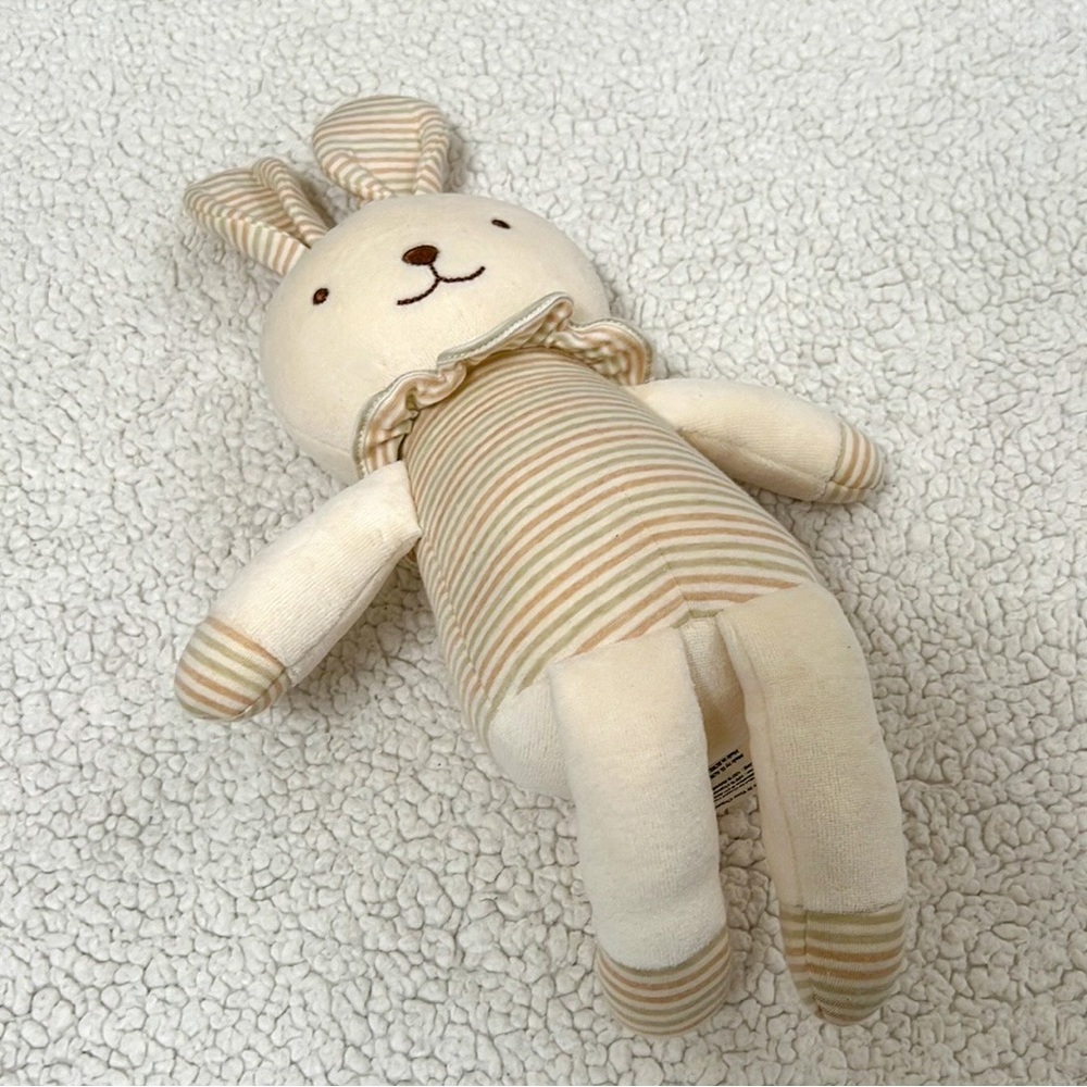 Organic Cotton Bunny Stuffed Animal (Lightly Used)